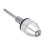 Keyless Drill Chuck Adapter 1/8in Shank, 0.3–3.4mm Clamping Range, Silver 6