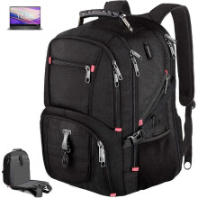 Travel Backpack for Men 17 Inch Laptop Backpack Extra Large Business Work Bag for Men Women Anti Theft with USB Charging Port Water Resistant College