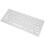 Teclado mini de 78 teclas blanco 2xAAA 285x120x18mm 15