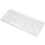 Mini Wireless 78-Key Ultra Thin White Keyboard for Windows, Mac, Android 14