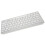 Teclado mini de 78 teclas blanco 2xAAA 285x120x18mm 8
