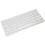 Teclado mini de 78 teclas blanco 2xAAA 285x120x18mm 1