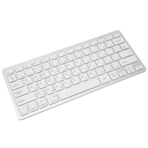 Teclado mini de 78 teclas blanco 2xAAA 285x120x18mm