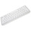 Mini Wireless 78-Key Ultra Thin White Keyboard for Windows, Mac, Android 8
