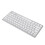 Ultra Thin Wireless Mini Keyboard 78 Keys White for iOS Android Windows 14