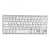 Mini 78-Key Wireless Keyboard Ultra Thin Portable White for Windows Android iOS 14
