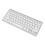 Ultra Thin Wireless Mini Keyboard 78 Keys White for iOS Android Windows 15