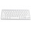 Mini 78-Key Wireless Keyboard Ultra Thin Portable White for Windows Android iOS 2
