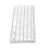 Mini 78-Key Wireless Keyboard Ultra Thin Portable White for Windows Android iOS 11