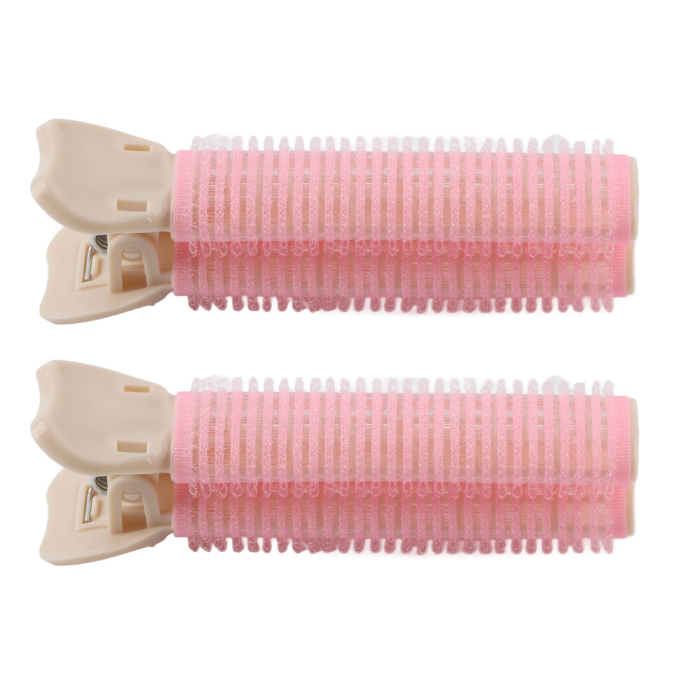 2pcs Hair Volume Roller Curler Clip Portable