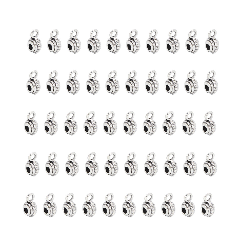 50Pcs D04 Hair Braiding Beads Lantern Shaped DIY