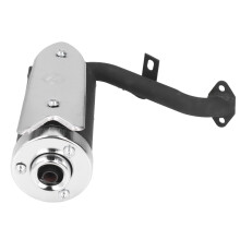 Auspuffrohr aus Metalllegierung für Scooter Ersatzteil für 43cc 49cc Quad ATV Mini Pocket Bikes