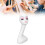 Female Mannequin Head 50cm Stability Beautiful 9