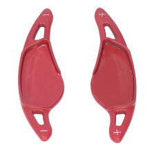 2 pezzi di palette del cambio in alluminio per GR Supra A90 Rosso