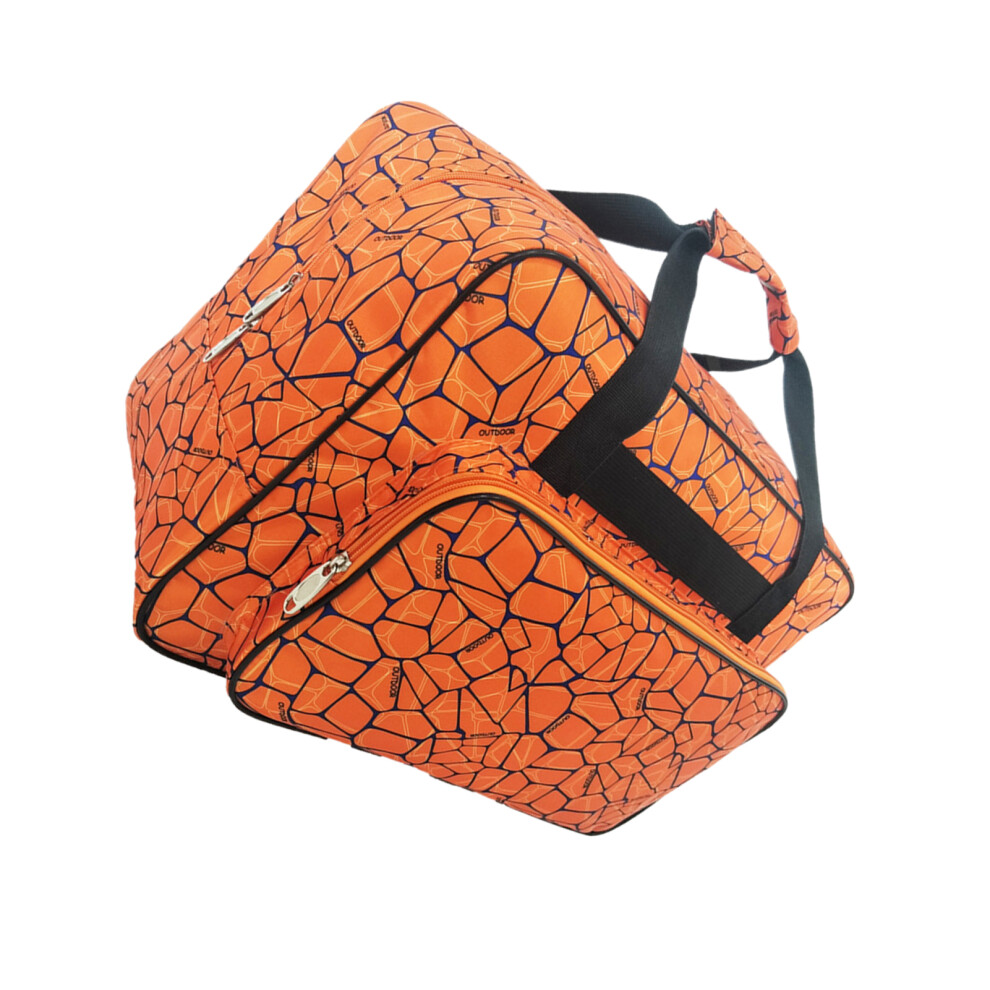 (Orange color) Sports And Fitness Bag In Uniform Color With Durable Texture 4.-image-OPC-PJQ7TBS-NEW