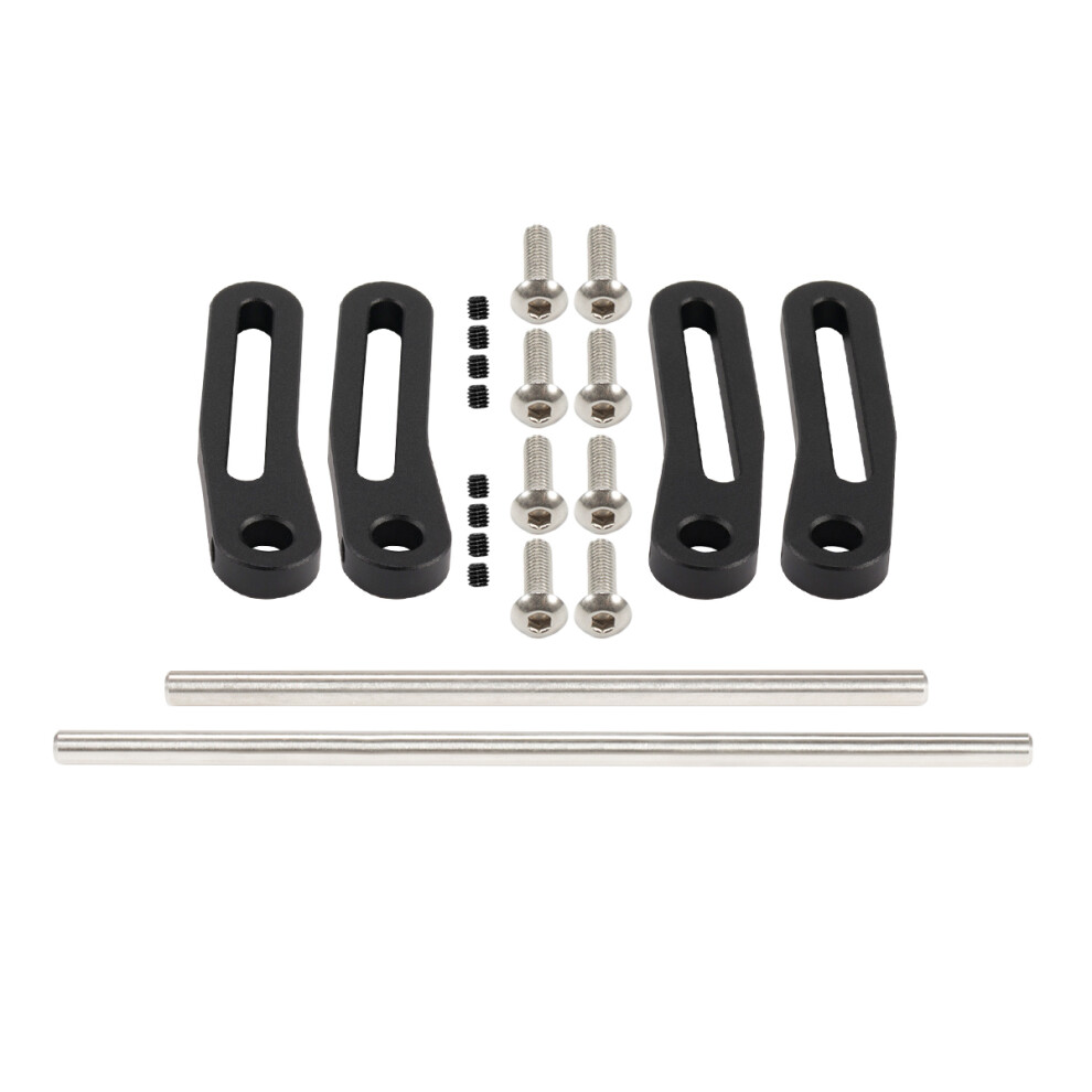 (Black) RCGOFOLLOW Wear-resistant Front Bumper For 1/10 Axia TRX4 Crawler RC-image-OPC-PJQ7TJ5-NEW