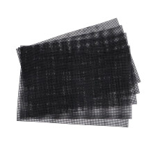 Handmade Cross Stitch Mesh Sheets 12x18 Inches White DIY Craft Material for Decorative Embroidery Projects