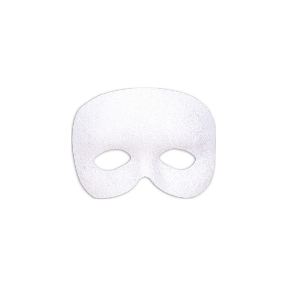 Rubies Adult Half Mask White