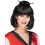 Rubies Black Chinese woman wig 1