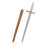 Rubies Plastic medieval knight sword 1
