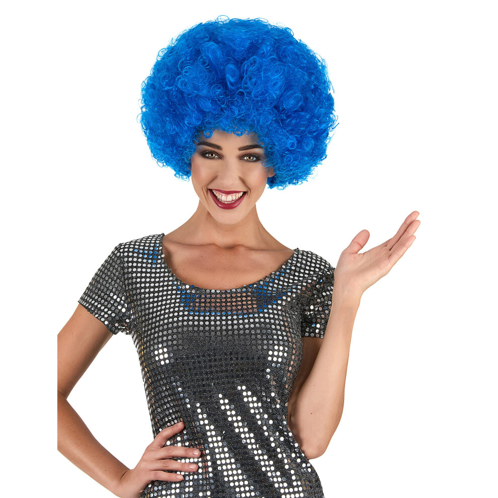 Rubies Adult Comfort Clown Wig Blue