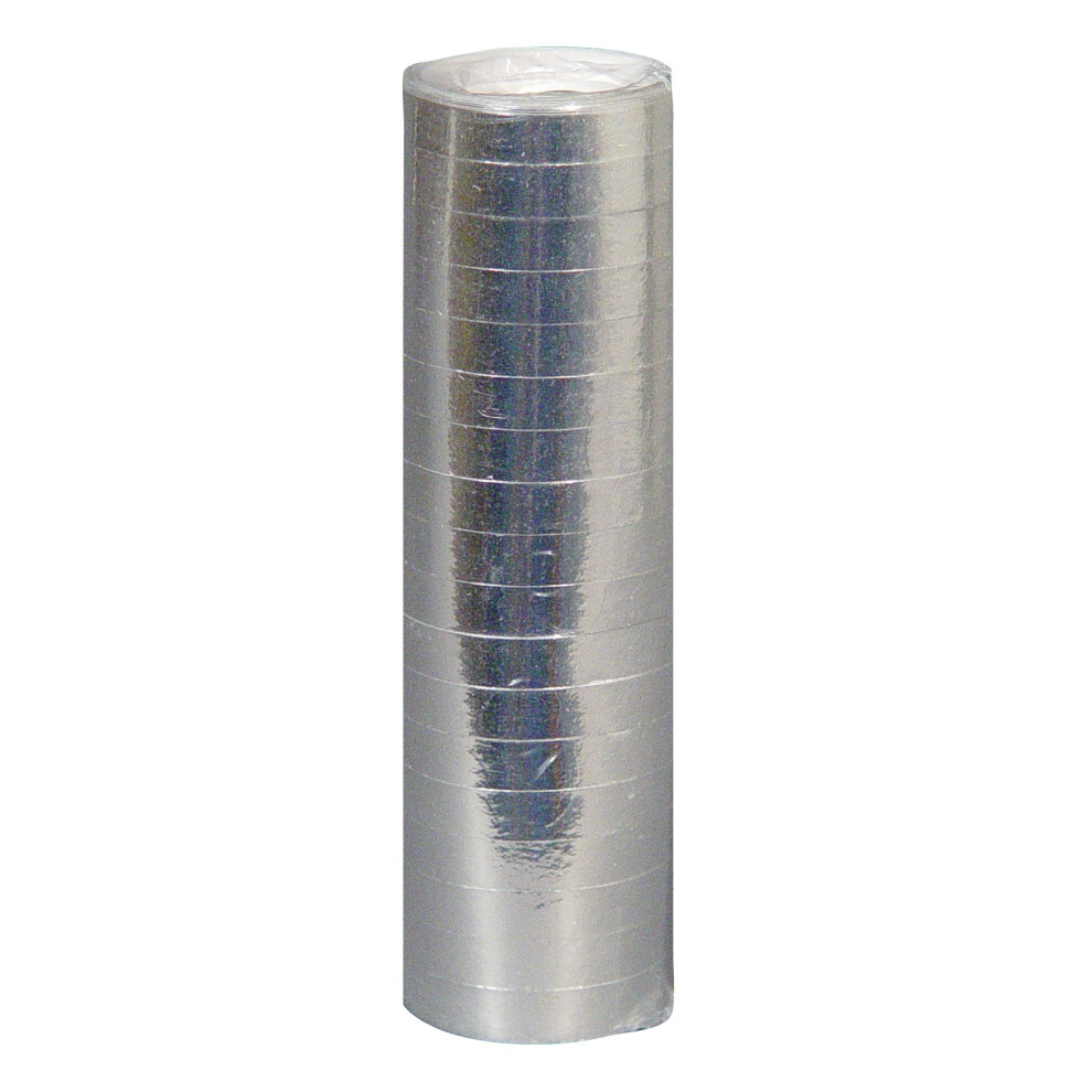 Rubies 4M Roll Of Streamers Silver