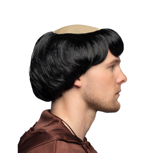 Rubies Men's monk wig 2