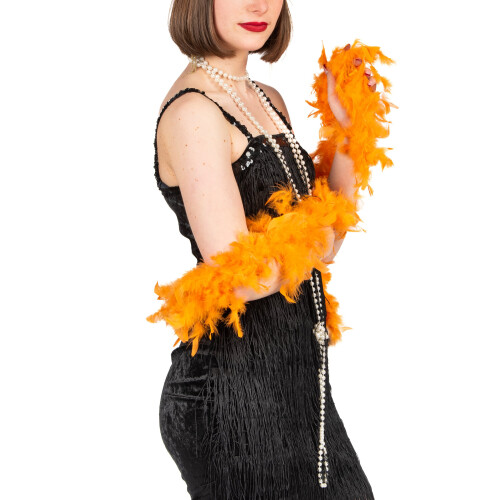 Rubies Orange boa 40g