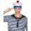 Rubies Adult pompom sailor hat 2