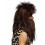 Rubies Brown caveman wig and beard 3