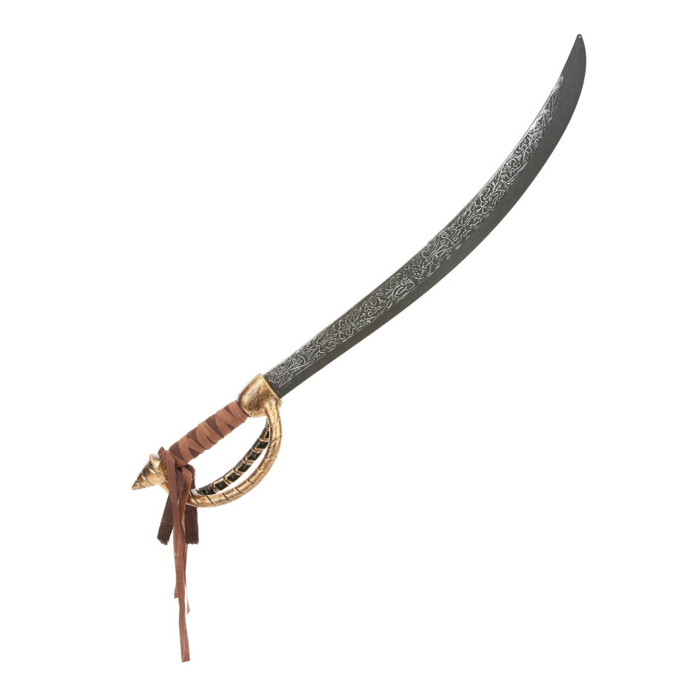 New Rubies Pirate Saber For Adults And Children 70Cm Brown