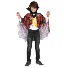 Yellow and red vampire boy costume Halloween