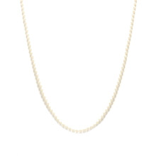 White pearl necklace