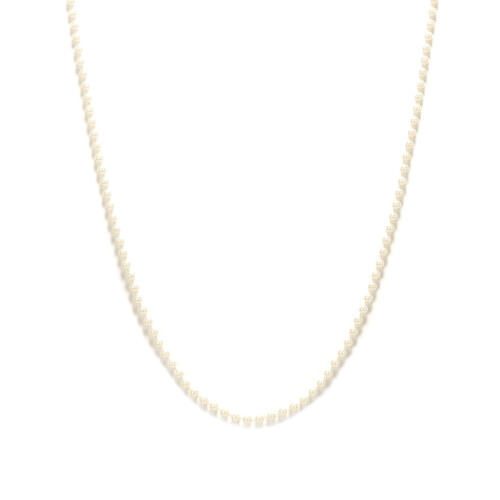 Rubies White pearl necklace