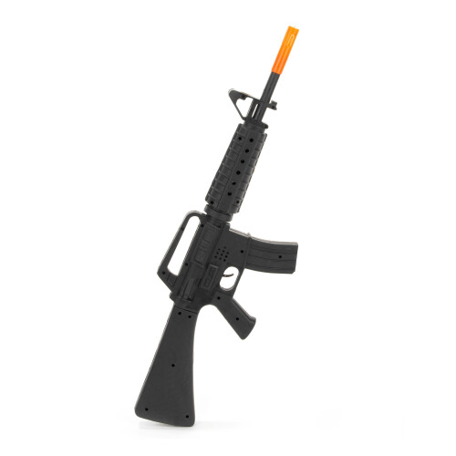 Rubies Plastic M16 Soldier Sound Assault Rifle
