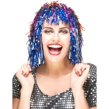Adult Metallic Multicolor Wig