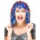 Rubies Adult Metallic Multicolor Wig 1