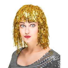 Adult Gold Metallic Wig