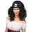 Rubies Black pirate wig for women 1