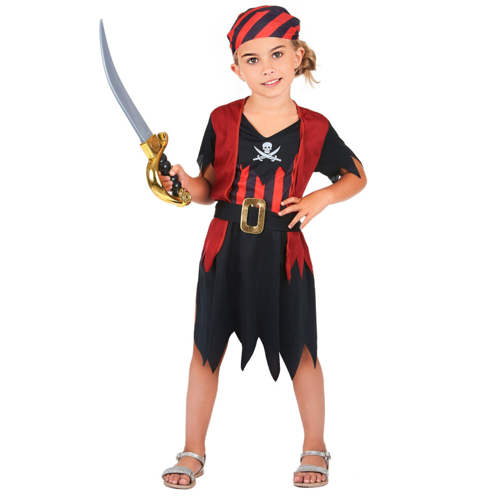 Rubies Girls' Corsair Pirate Costume