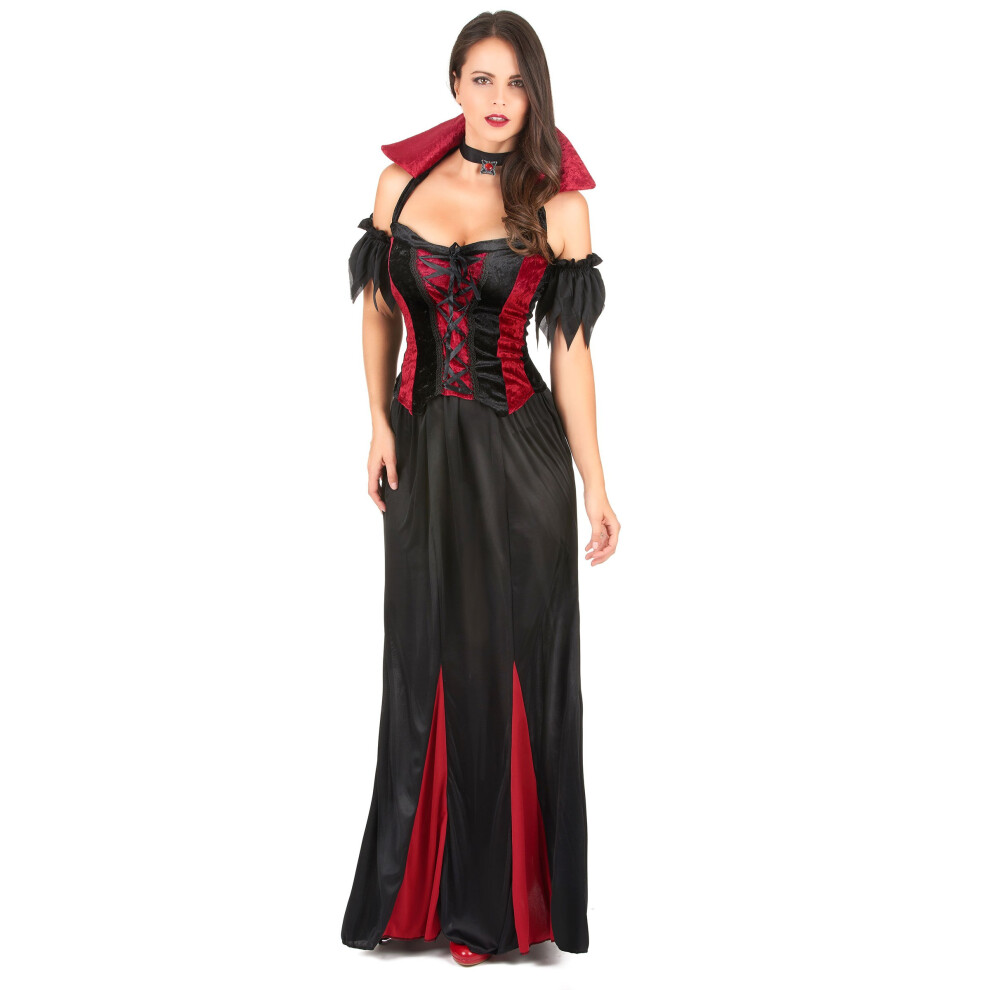 Rubies Halloween Women's Vampire Costume Red/Black