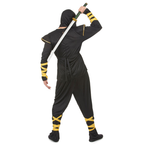 Rubies Men's Golden Dragon Ninja Costume 2