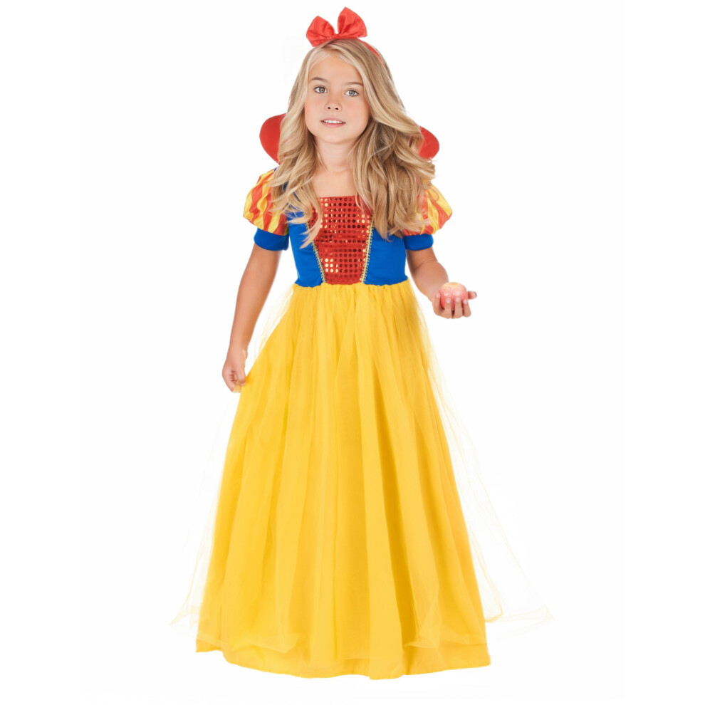 Rubies Princess Costume With Headband For Girls Red