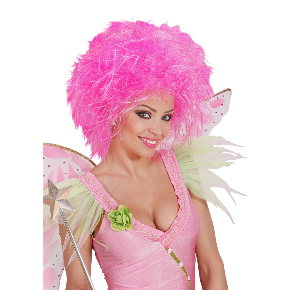 Rubies Neon Wig For Women Pink