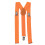 Rubies Adult fluorescent orange suspenders 3