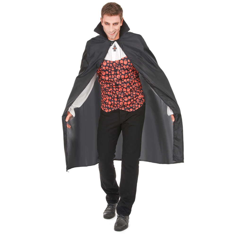 Rubies Dracula Cape Halloween Man Black