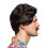 Rubies Wig with mustache for men 3