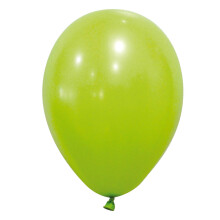 12 Luchtballonnen lichtgroen 28 cm