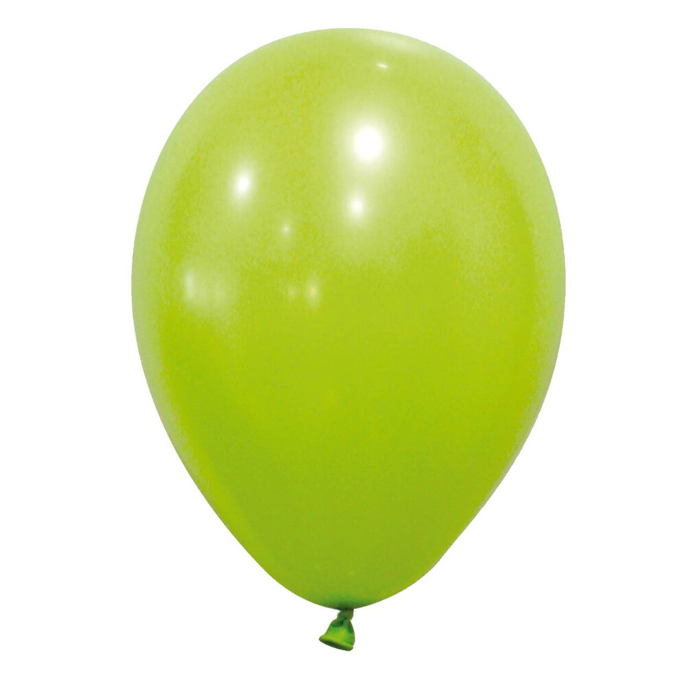 Rubies 12 Light Balloons 28 Cm Green