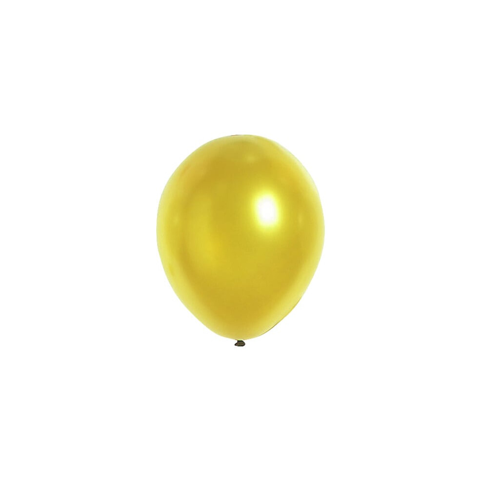 Rubies 100 Metallic Balloons 29 Cm Gold